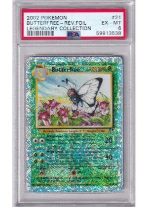 Butterfree 21/110 Reverse Foil PSA 6