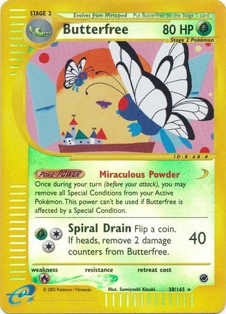 Butterfree - 38/165 - Reverse