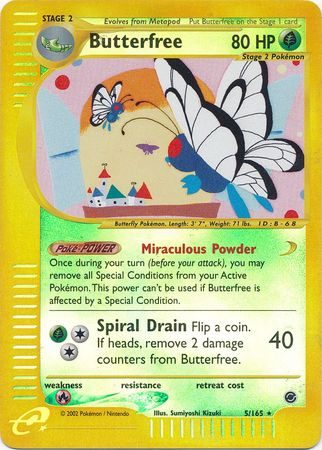 Butterfree - 5/165 - Reverse