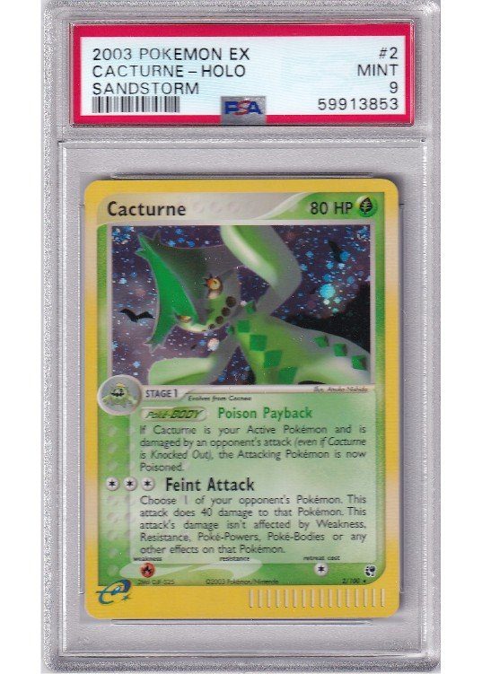 Cacturne 2/100 PSA 9