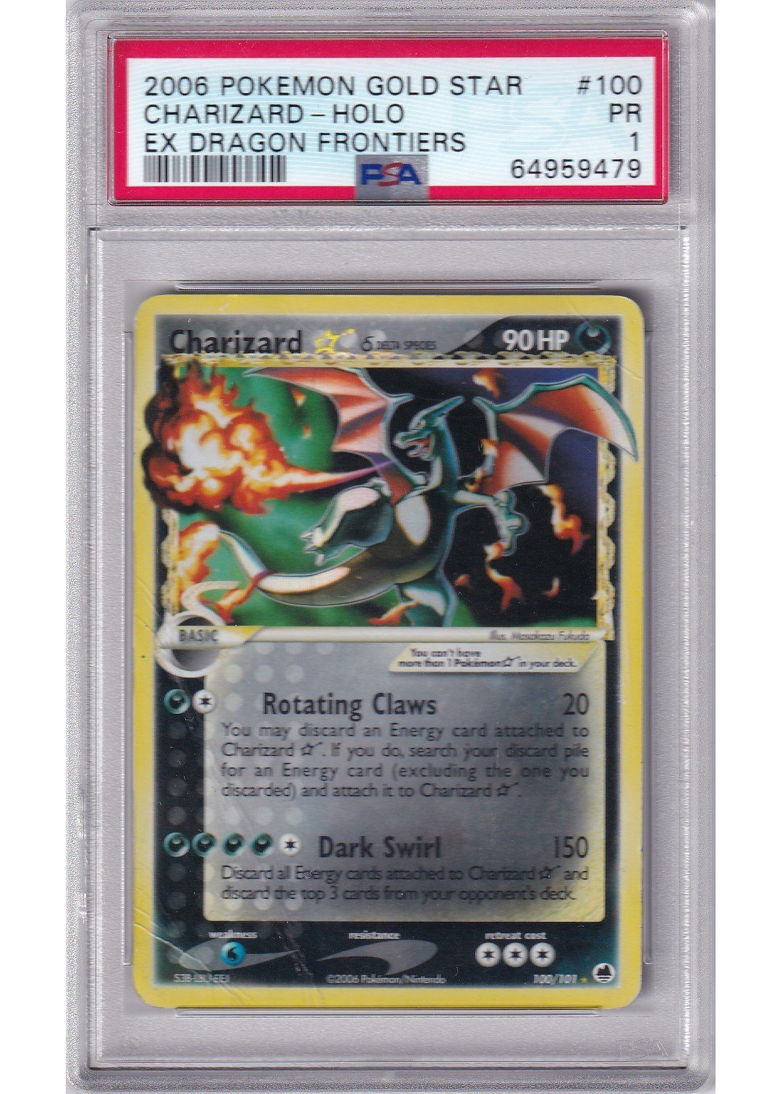 Charizard * 100/101 PSA 10