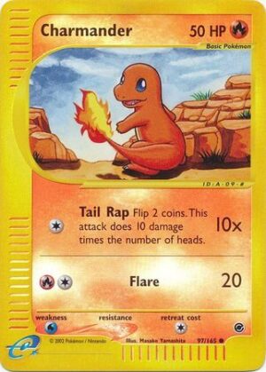 Charmander - 97/165 - Reverse