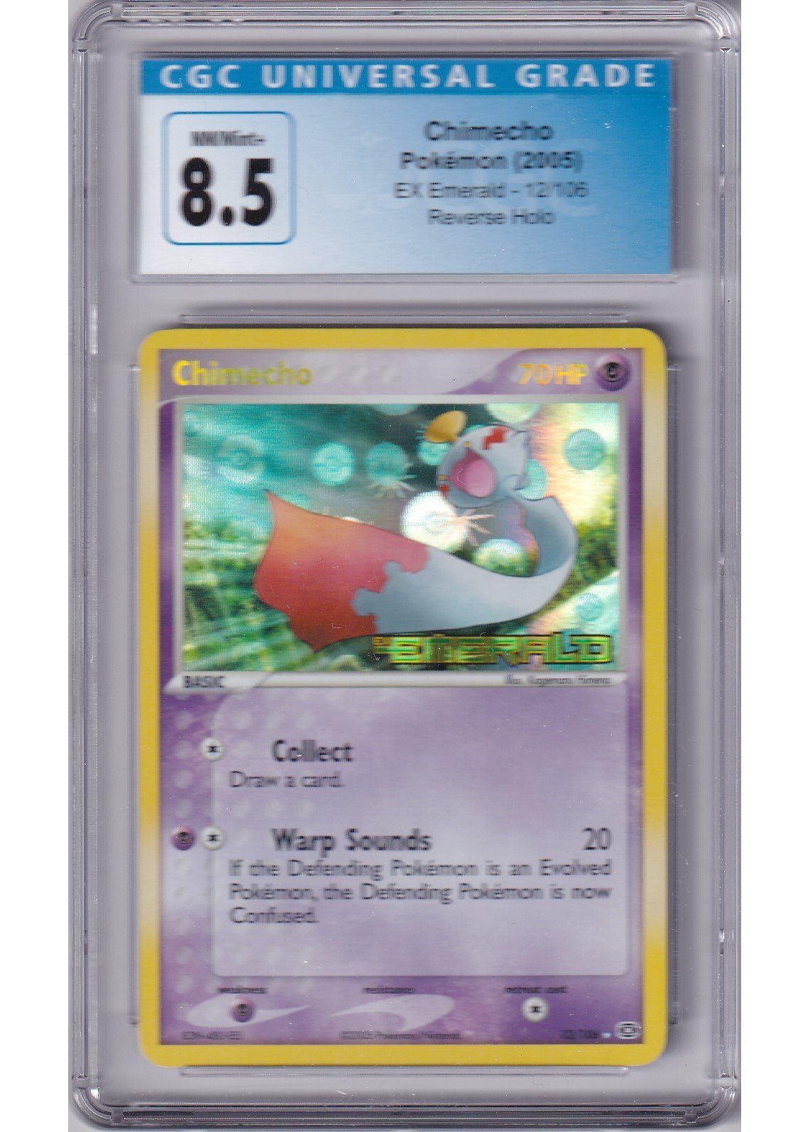 Chimecho 12/106 Reverse Foil CGC 8.5