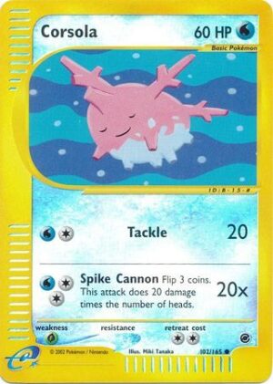 Corsola - 102/165 - Reverse
