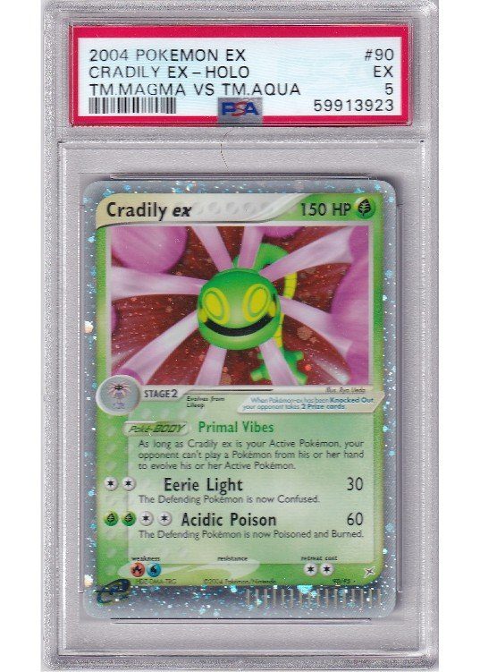 Cradily ex 90/95 PSA 5