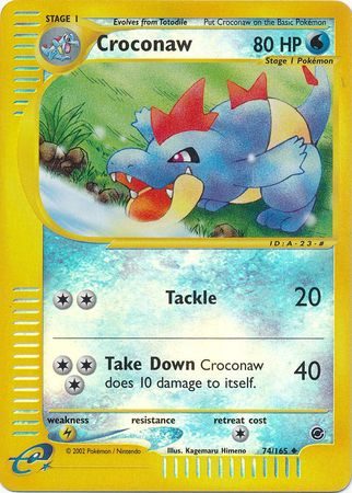 Croconaw - 74/165 - Reverse