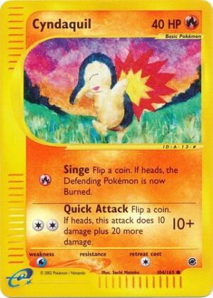 Cyndaquil - 104/165 - Reverse