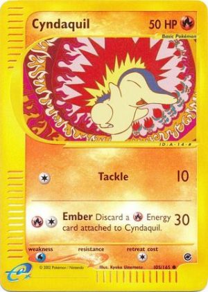 Cyndaquil - 105/165 - Reverse