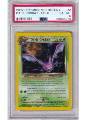 Dark Crobat 2/105 PSA 6