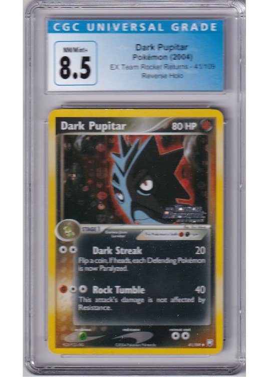 Dark Pupitar – 41/109 – Reverse Foil – CGC 8.5