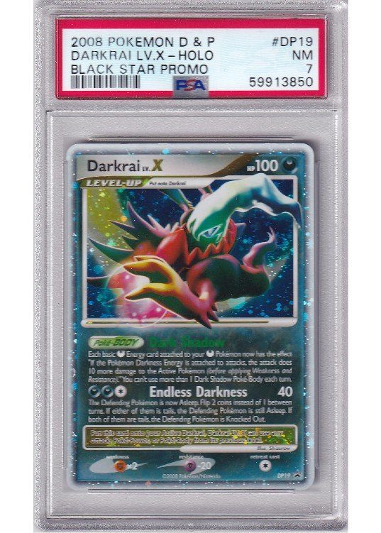 Darkrai LV.X – DP19 – PSA 7