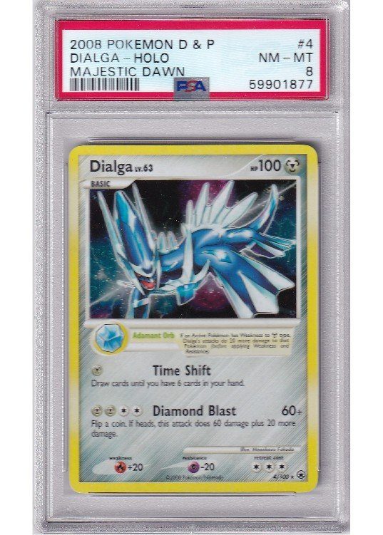 Dialga – 4/100 – PSA 8