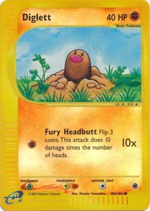 Diglett - 106/165 - Reverse