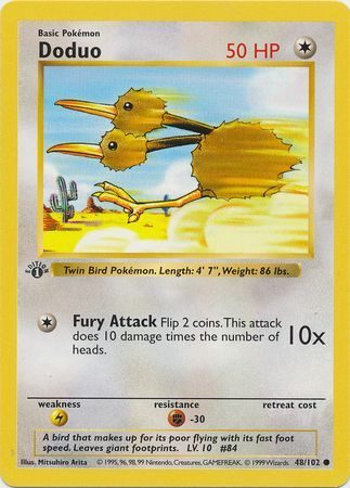 Doduo – 48/102 – 1st Edition