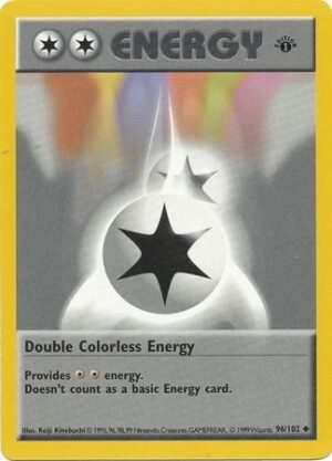 Double Colorless Energy - 96/102 - 1st Edition