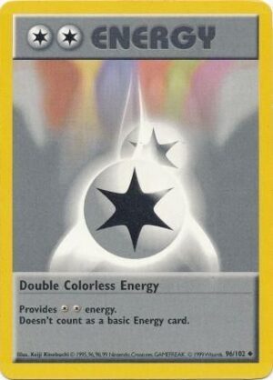 Double Colorless Energy - 96/102 - Shadowless