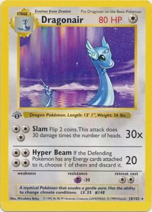 Dragonair - 18/102 - 1st Edition