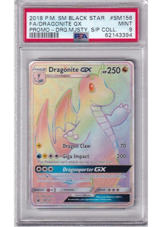 Dragonite GX SM156 PSA 9