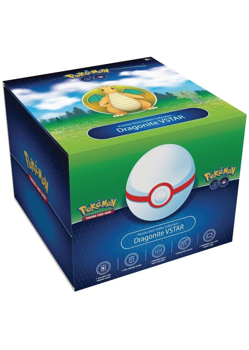 Dragonite VSTAR Premier Deck Holder Collection (Pokemon GO)