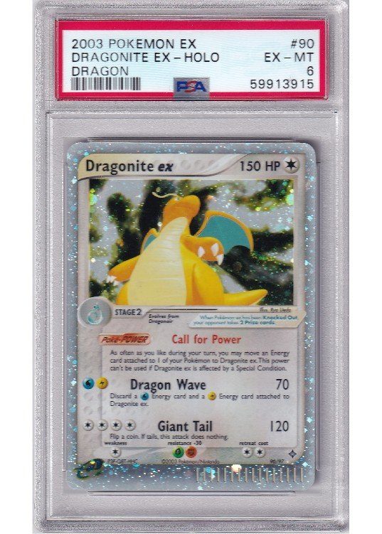 Dragonite ex 90/97 PSA 6