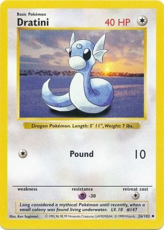 Dratini - 26/102 - Shadowless