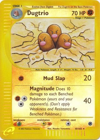 Dugtrio - 10/165 - Reverse