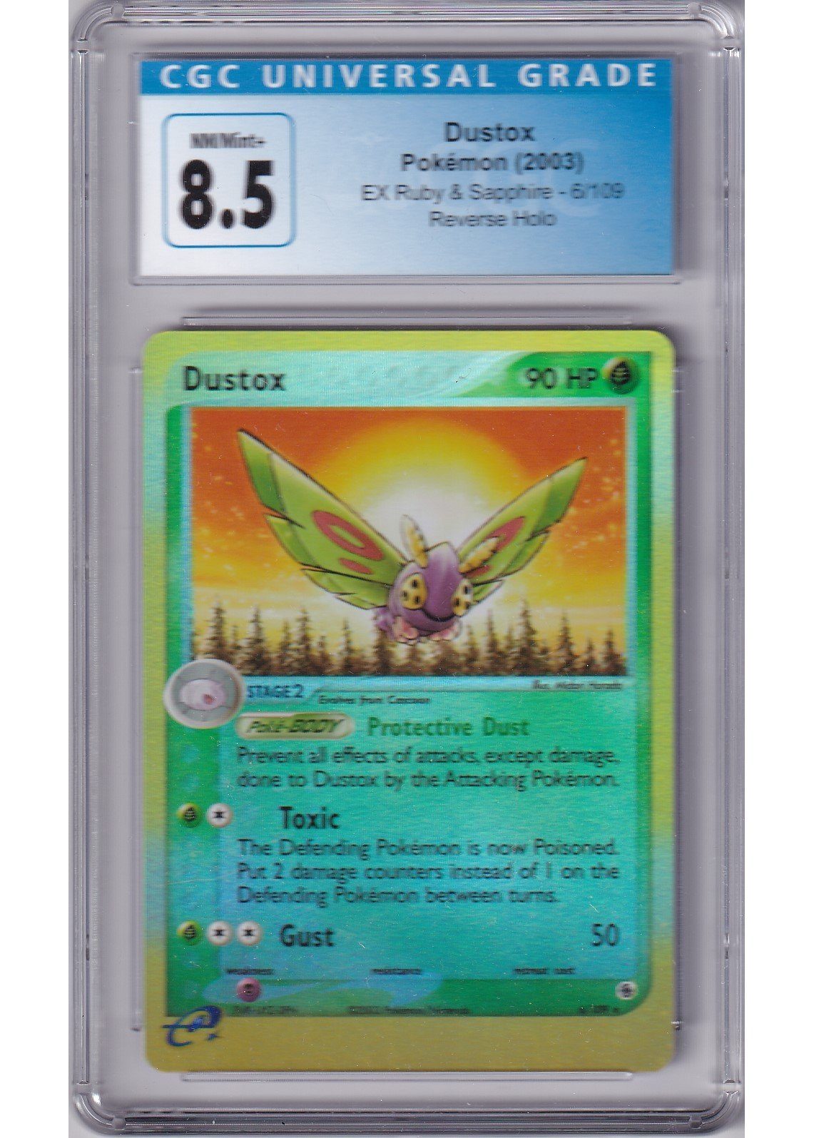 Dustox 6/109 Reverse Foil CGC 8.5
