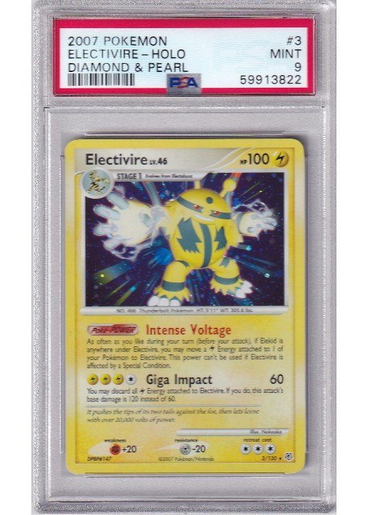 Electivire – 3/130 – PSA 9