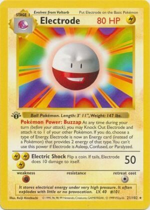 Electrode - 21/102 - 1st Edition