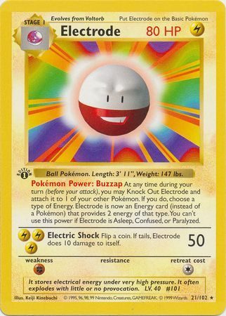 Electrode - 21/102 - 1st Edition