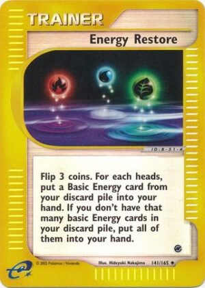Energy Restore - 141/165 - Reverse