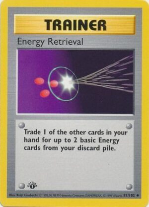 Energy Retrieval - 81/102 - 1st Edition