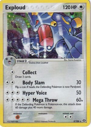 Exploud - 3/106 (Holo)