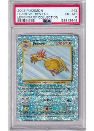Fearow 42/111 Reverse Foil PSA 6