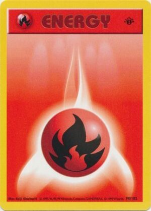 Fire Energy - 98/102 - 1st Edition