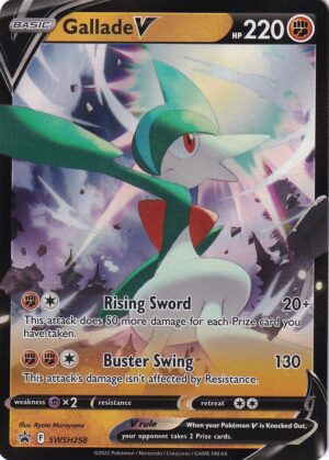 Gallade V - Gallade V SWSH258 - Pokemon Sword & Shield Promo kort