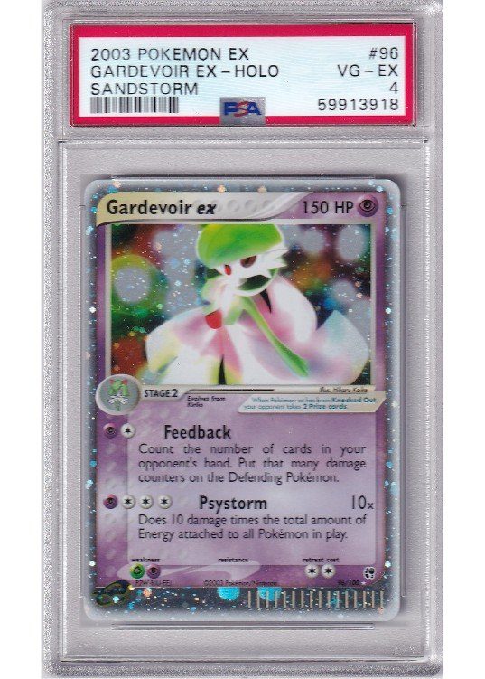 Gardevoir ex 96/100 PSA 4