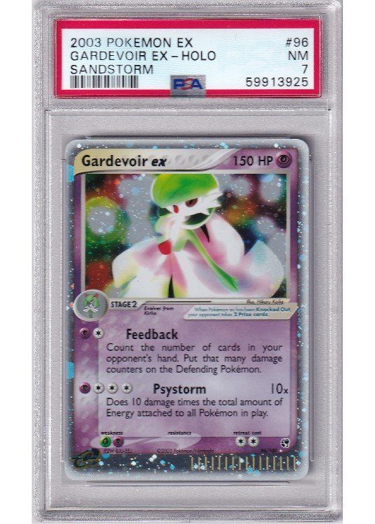 Gardevoir ex 96/100 PSA 7