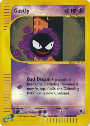 Gastly - 109/165 - Reverse