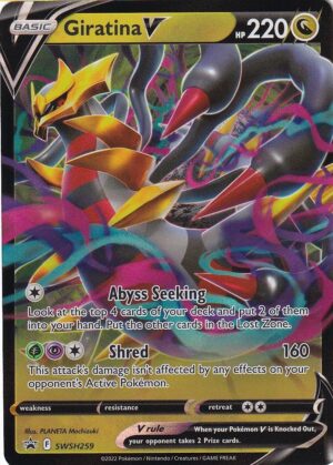 Giratina V - Giratina V SWSH259 - Pokemon Sword & Shield Promo kort