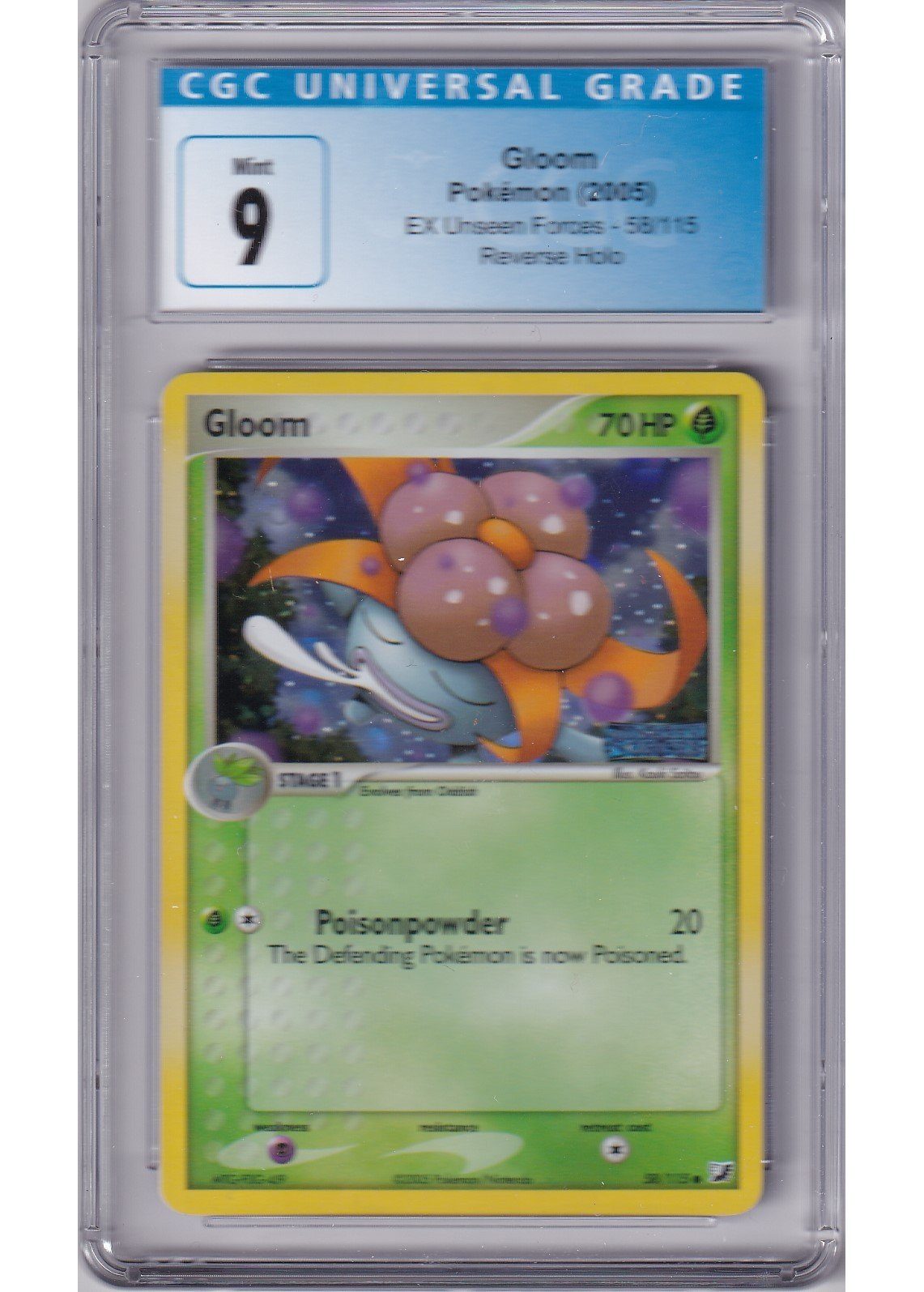 Gloom – 58/115 – Reverse Foil – CGC 9