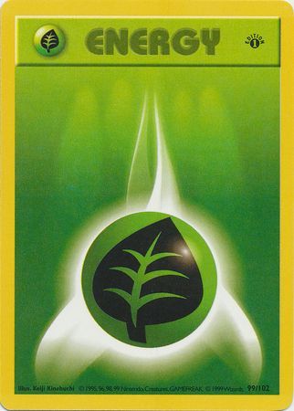 Grass Energy - 99/102 - 1st Edition