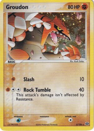 Groudon - 5/106 (Holo)