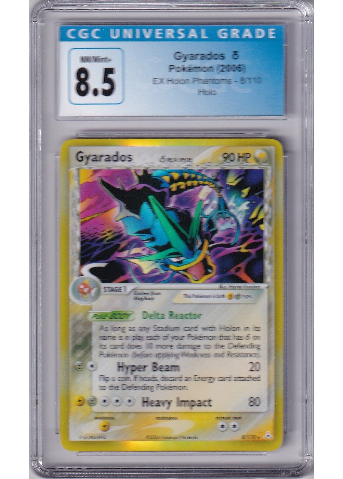Gyarados &delta; 8/110 CGC 8.5