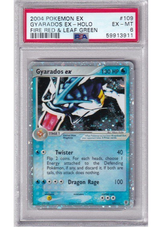 Gyarados ex – 109/112 – PSA 6