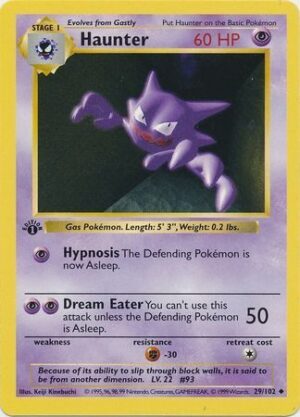 Haunter - 29/102 - 1st Edition