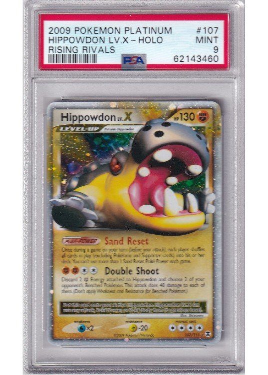 Hippowdon LV.X 107/111 PSA 9