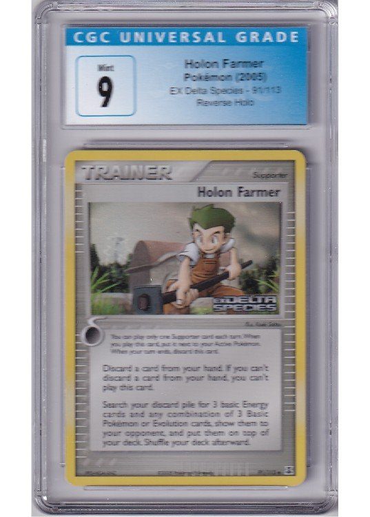 Holon Farmer 91/113 Reverse Foil CGC 9