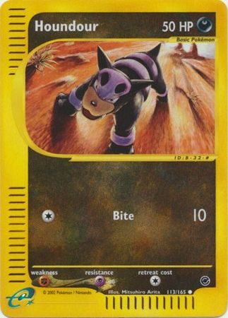Houndour - 113/165 - Reverse