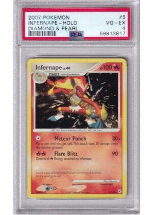 Infernape 5/130 PSA 4